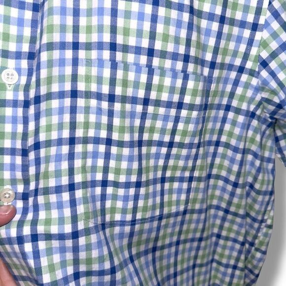 Seaward & Stearn London Spread Collar Dress Shirt Size 15.5 M - Picture 5 of 9